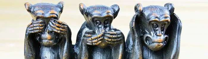 Monkies: See No Evil, Speak No Evil, Hear No Evil